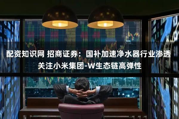 配资知识网 招商证券：国补加速净水器行业渗透 关注小米集团-W生态链高弹性